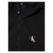 Calvin Klein Jeans Prechodná bunda Mini Logo Tape IB0IB01210 Čierna Regular Fit