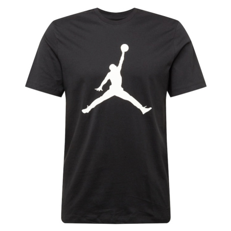 Jordan Funkčné tričko  čierna / biela