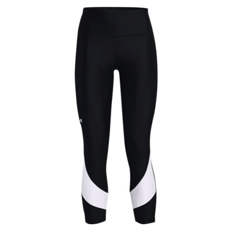 Under Armour HG Armour Taped Black/White/White Fitness nohavice