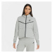 Nike Sportswear Tepláková bunda  antracitová / sivá melírovaná