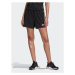 Adidas Športové kraťasy TRAINICONS 3-Stripes Woven Shorts HG1895 Čierna Regular Fit