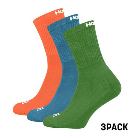 HORSEFEATHERS Ponožky Delete 3Pack - multicolor III GREEN