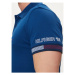 Tommy Hilfiger Polokošeľa Flag MW0MW34780 Modrá Slim Fit