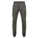 AOP Glencheck Cargo Jog Pants Dark Grey