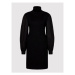 Gestuz Úpletové šaty Sisigz 10905579 Čierna Slim Fit