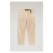 Nohavice Woolrich Easy Pant Beach Sand