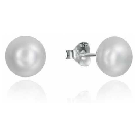 Viceroy Elegantné minimalistické náušnice s perlou Clasica 5090E000-67 0,4 cm