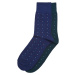 Small Multicolor Dots Socks 2 Pack Black/Navy Blue/Multicolor