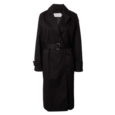 Calvin Klein Prechodný kabát 'Essential'  čierna