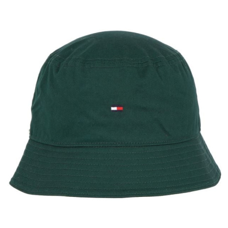 Tommy Hilfiger Klobúk - ESSENTIAL FLAG BUCKET zelený