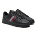 Tommy Hilfiger Sneakersy Supercup Lth Seasonal FM0FM05129 Čierna