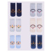 Yoclub Kids's Boys' Ankle Thin Cotton Socks Patterns Colours 6-Pack SKS-0072C-AA00-002