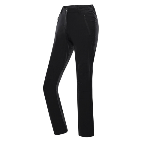Women's softshell pants ALPINE PRO NUTTA black