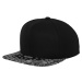 Bandana Snapback black/paisley