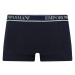 Pánske boxerky 3Pack 112130 4R717 tm. modrá so zelenou - Emporio Armani