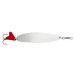 Dam blyskáč effzett slim standard spoon silver - 8 cm 24 g