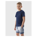 Boys' Plain T-Shirt 4F - Navy Blue