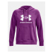 Tmavo fialová mikina Under Armour UA Rival Fleece Big Logo Hdy