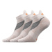 Voxx Iris Unisex športové ponožky - 3 páry BM000000647100101426 svetlo šedá