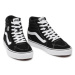 Pánska rekreačná obuv VANS MN Filmore HI (Suede Canvas) black white