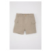 DEFACTO Baby Boy Flared Cotton Shorts