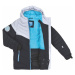 Loap FULLSAC Chlapčenská lyžiarska bunda, čierna, veľkosť