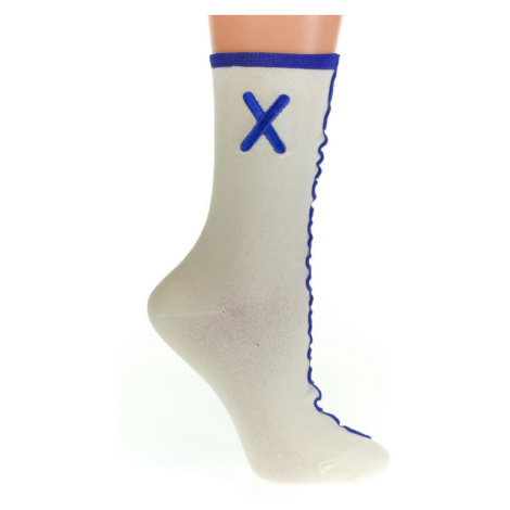 Bielo-modré ponožky AKIN