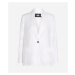 Sako Karl Lagerfeld Embroidery Blazer White