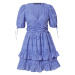 Dorothy Perkins Letné šaty  kráľovská modrá