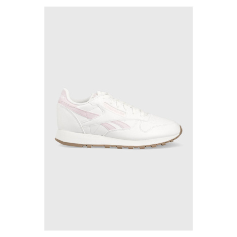 Tenisky Reebok Classic Classic Vegan HQ1496-FTW/PNK/T, biela farba