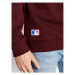 New Era Mikina New York Yankees MLB Team Logo 11863703 Bordová Regular Fit