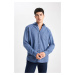 DEFACTO Regular Fit Textured Long Sleeve Shirt