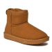 ONLY Shoes Snehule Onlfeodora Teddy Lined Boot 15330019 Hnedá