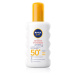 Nivea Sun Protect & Sensitive ochranný sprej na opaľovanie SPF 50+