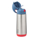 Termoska na pitie so slamkou 500 ml - blue blaze