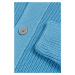 SVETER GANT RIB CARDIGAN GENTLE BLUE