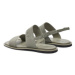 Calvin Klein Sandále Flat Sandal He HW0HW01990 Sivá