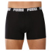 4PACK pánske boxerky Puma čierne (701227791 004)