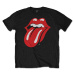 The Rolling Stones tričko Classic Tongue Čierna