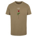 Men's T-shirt Lost Youth Rose - olive