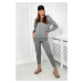 Sweater Set Sweatshirt + Trousers dark grey