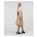 Kabát Karl Lagerfeld Transformer Trench Coat Warm Sand