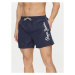 Pepe Jeans Plavecké šortky Logo Swimshort PMB10393 Tmavomodrá Regular Fit