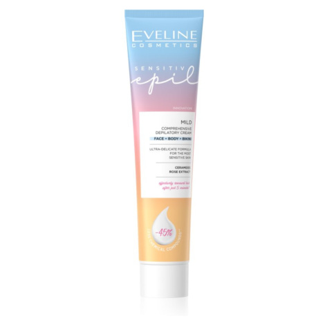 Eveline Cosmetics Sensitive Epil depilačný krém na telo pre citlivú pokožku