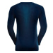 Odlo BL TOP PERFORMANCE WARM EC Funkčné tričko, modrá, veľkosť