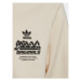 Adidas Mikina Graphic Half-Zip Sweatshirt HK2844 Béžová Regular Fit