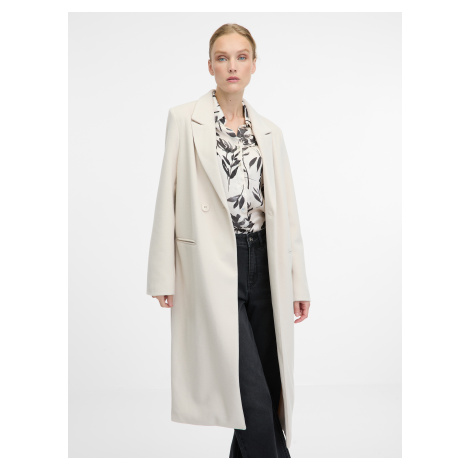 Cream women&#039;s coat ORSAY - Women&#039;s