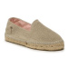 Manebi Espadrilky Flat Espadrilles O 7.1 NO Béžová