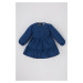 DEFACTO Baby Girl Long Sleeve Jean Dress