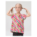Loap BESIELA Dievčenské tričko, ružová, veľkosť